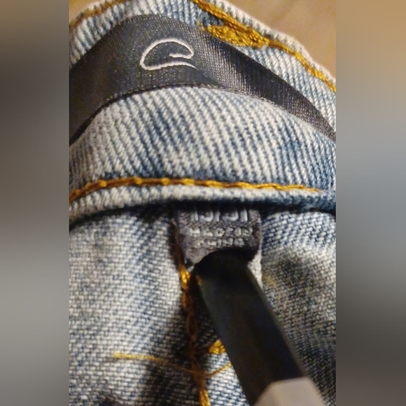 Cali 1850 Women's Denim Jeans Size 13/31 Cuffed NWT - Picture 10 of 13